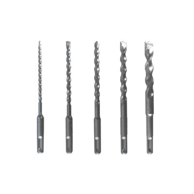 31259 -  SABERCUT Assorted 6 in. SDS PLUS 2-Cutter Carbide Tip Concrete Drill Bit Set (5-Piece)