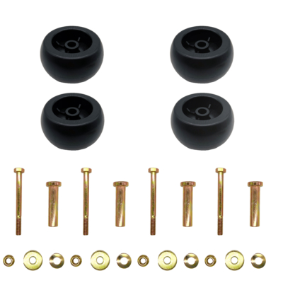 50082 – 4 PCs Deck Wheel Replacement Kit for Exmark 103-3168 103-4051