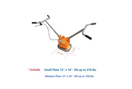BSM200 - Vacuum Stone Lifter Include Two Plate Sizes - Image 2